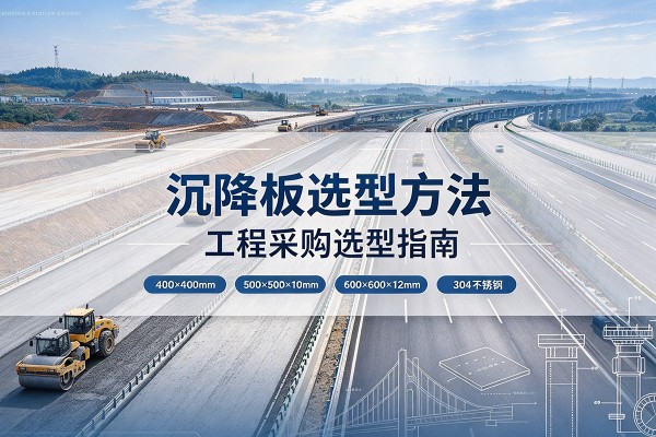 文登沉降板选择方法