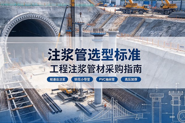 文登注浆管选型标准