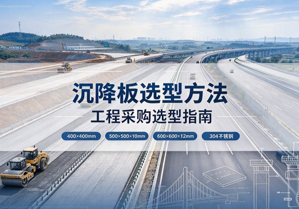 文登沉降板选择方法